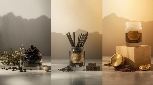 Shilajit Varieties Explained: Resin, Sticks & Gold – Which One to Choose?