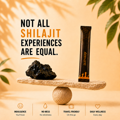 Aurvaay Shilajit Honey Sea Buckthorn Sticks