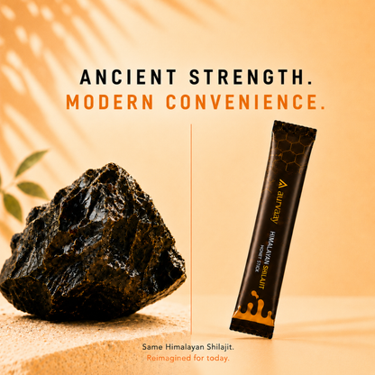 Aurvaay Shilajit Honey Sea Buckthorn Sticks