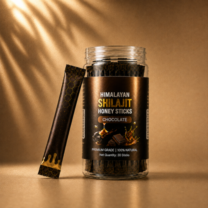 Aurvaay Shilajit Honey Chocolate Sticks