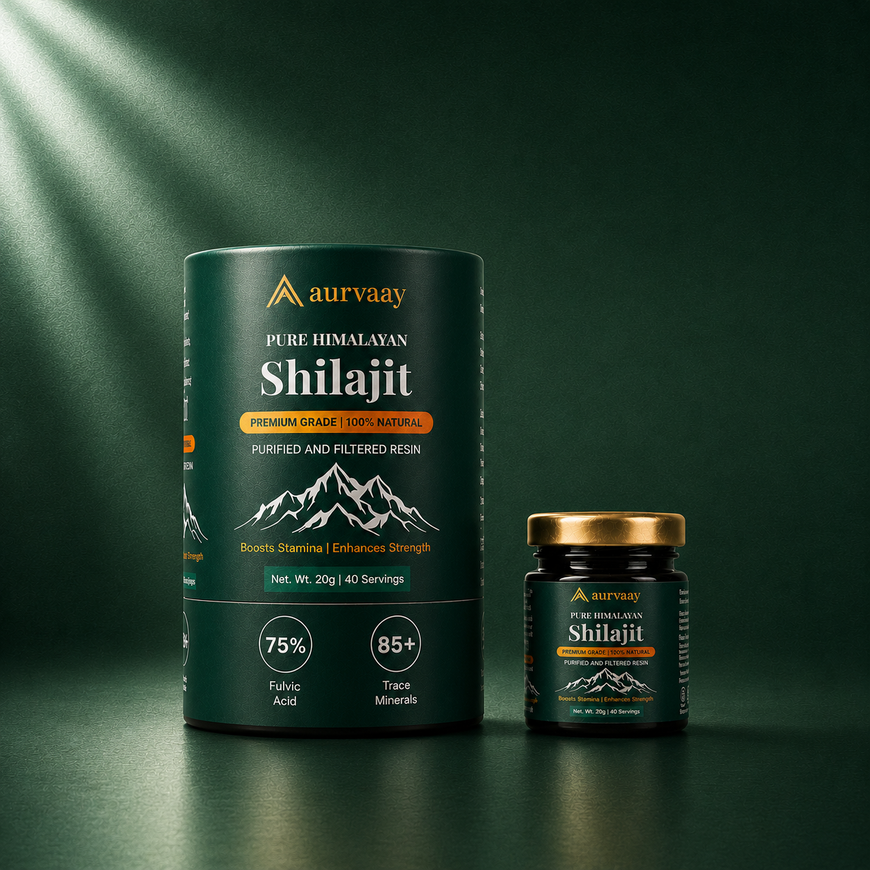 Aurvaay Himalayan Pure Shilajit Resin