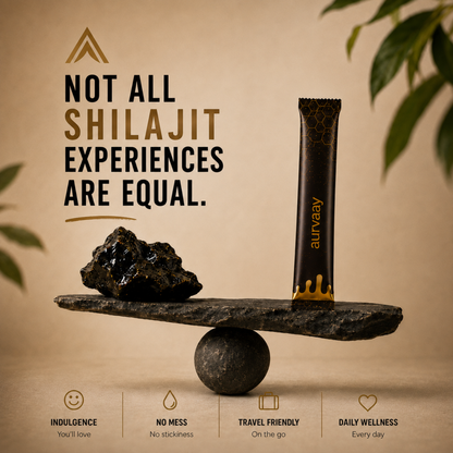 Aurvaay Shilajit Honey Chocolate Sticks