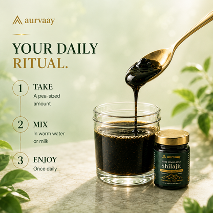 Aurvaay Himalayan Pure Shilajit Resin