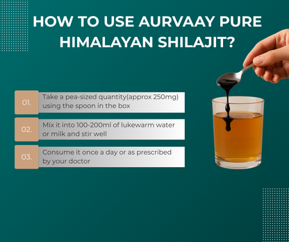 Aurvaay Himalayan Pure Shilajit Resin