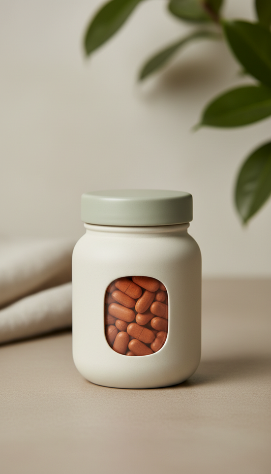 Plant-Based Energy Capsules with Maca